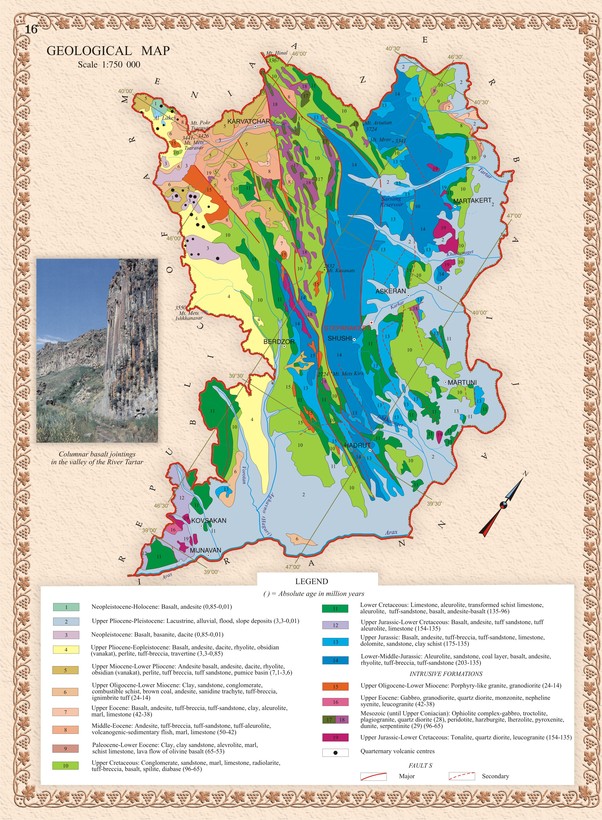 Karabakh Geological Map